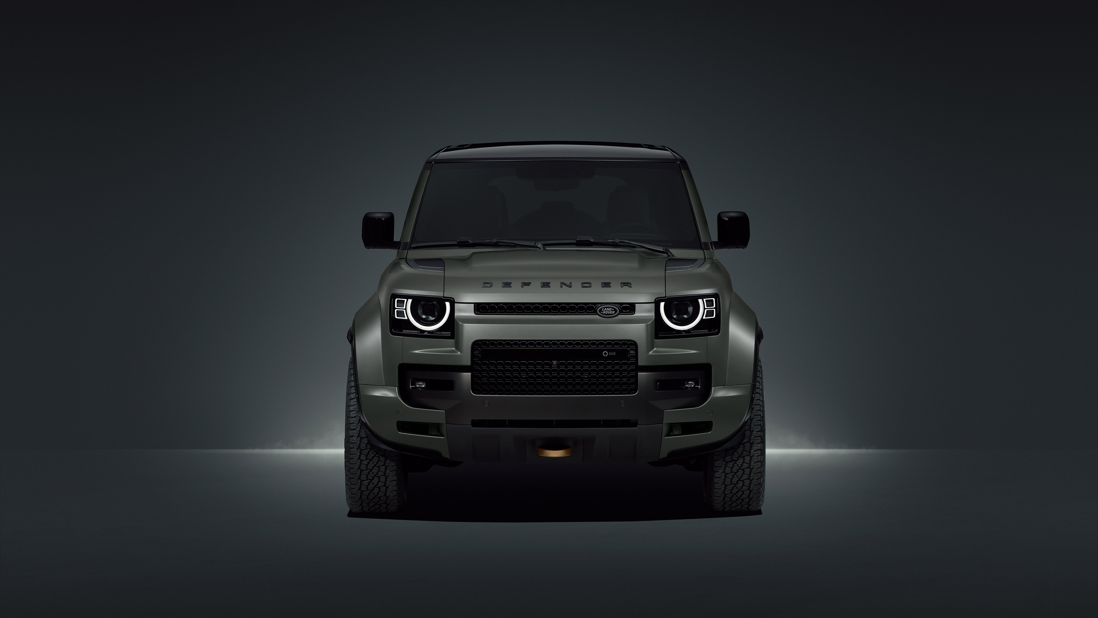 Modern Land Rover Defender Front Profile